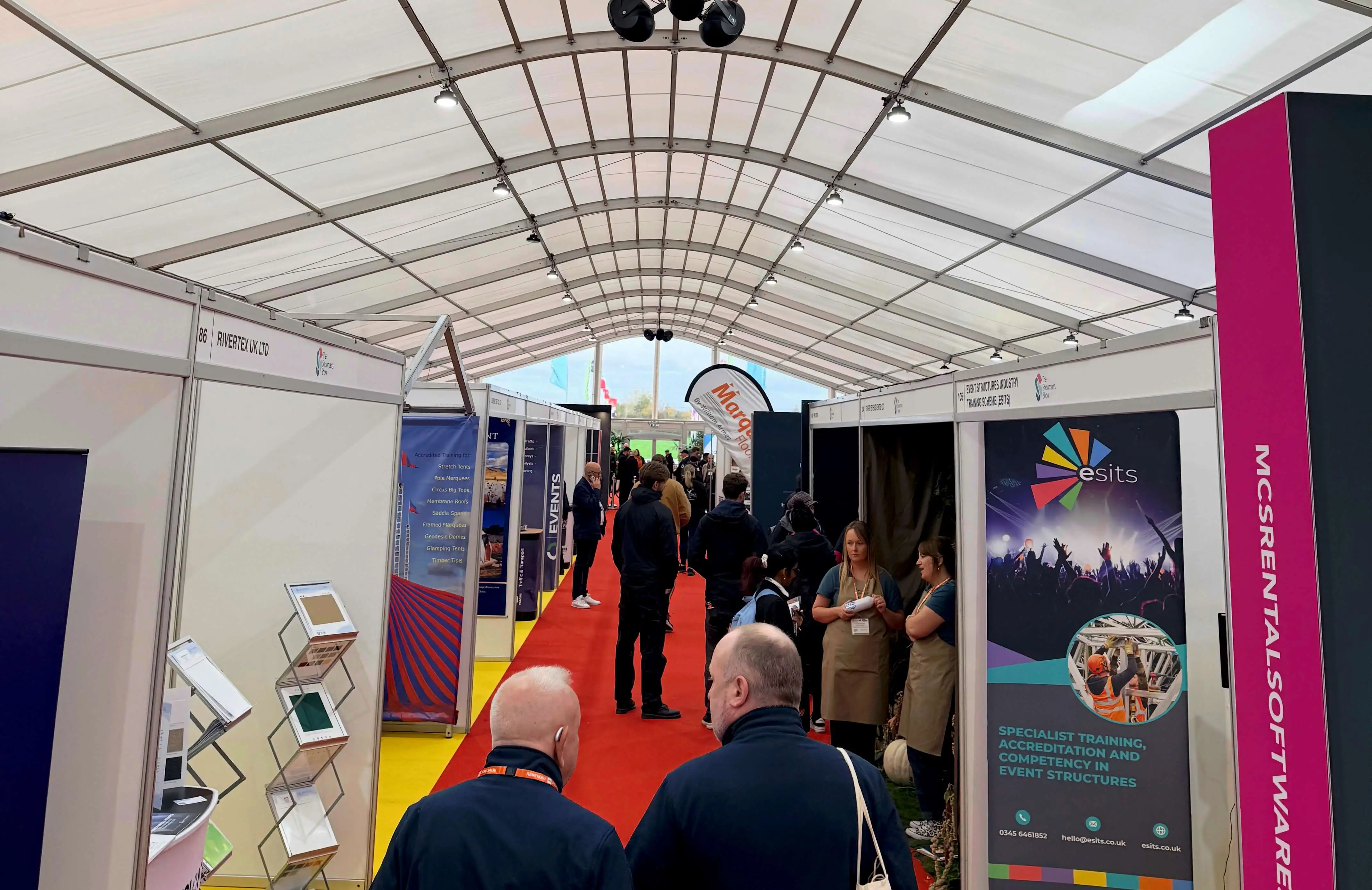 The exhibition hall at The Showman's Show